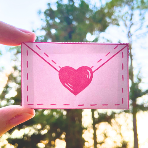 Valentine Candy Holder Templates - All Colors